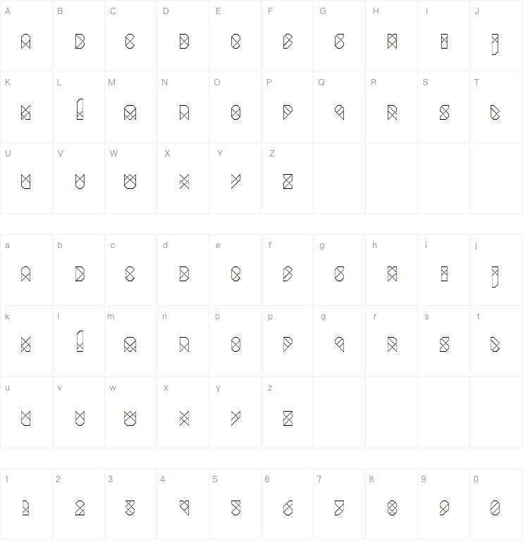 Biohack字体