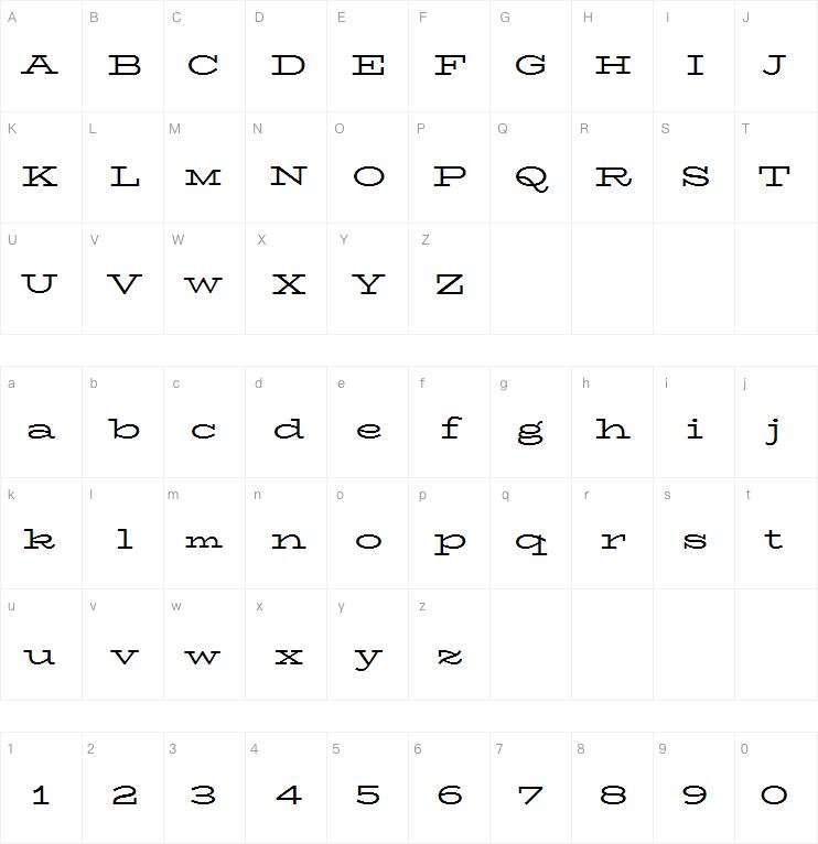 Biorhyme expanded字体