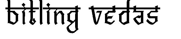 Bitling Vedas字体