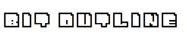 Bit Outline字体