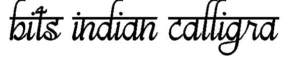 Bits Indian Calligra字体