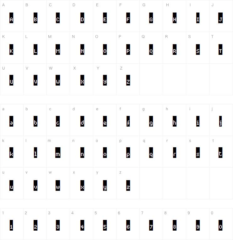 Black Label Pixel字体