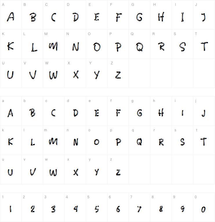 Blinkstones字体