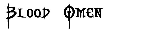 Blood Omen字体