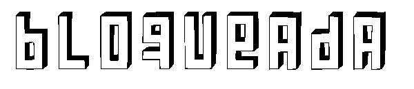 Bloqueada字体