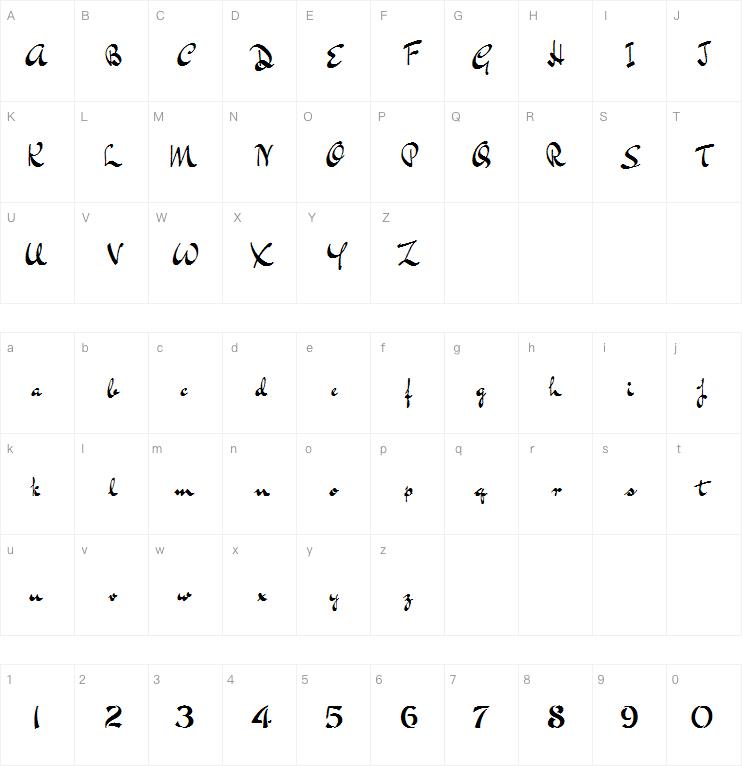 Bluelmin Kisaburo字体