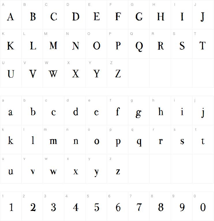 BodoFlo字体