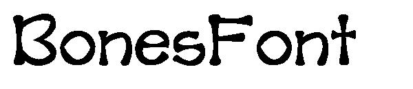 BonesFont字体