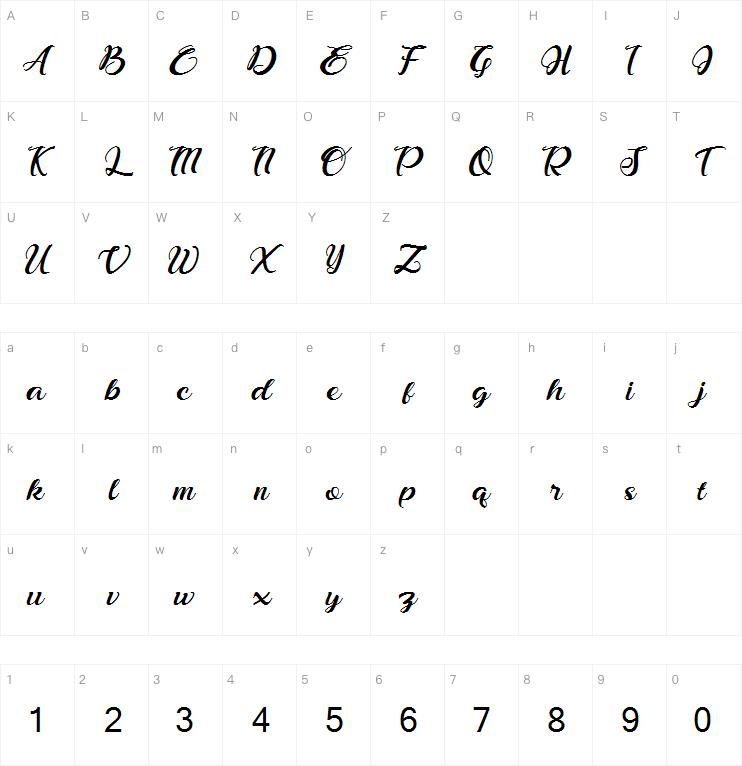 Bonjour Allgera字体