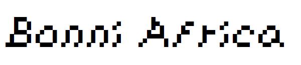 Bonni Africa字体