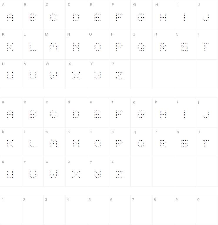 Boodas Dreiecke字体