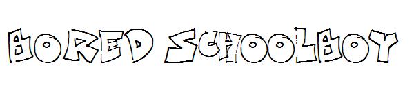 Bored Schoolboy