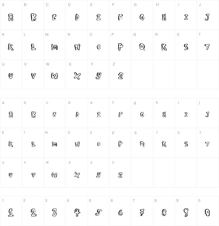 Boulder Scare字体