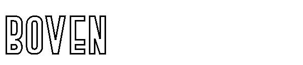 Boven字体