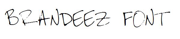 Brandeez Font字体