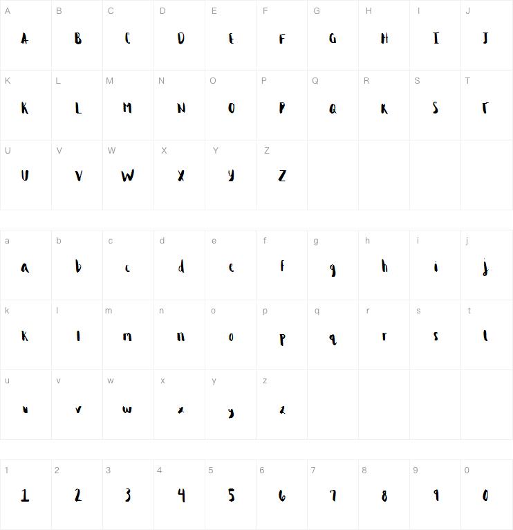 Brandy Alexander字体