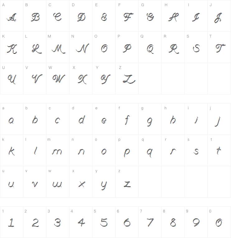 Branum Cursive字体