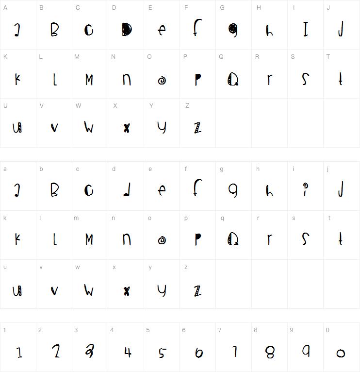 Breakup Season字体