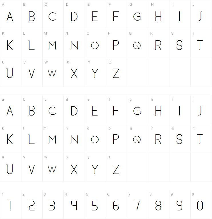 Brett and Beer字体