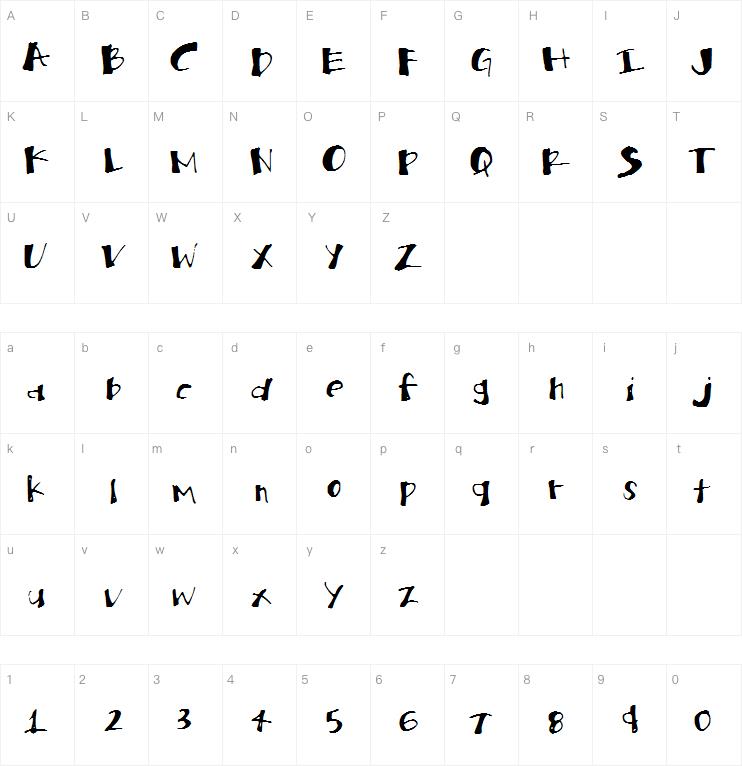 Brittanblock字体