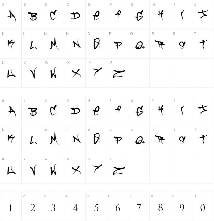 Brock Vandalo字体