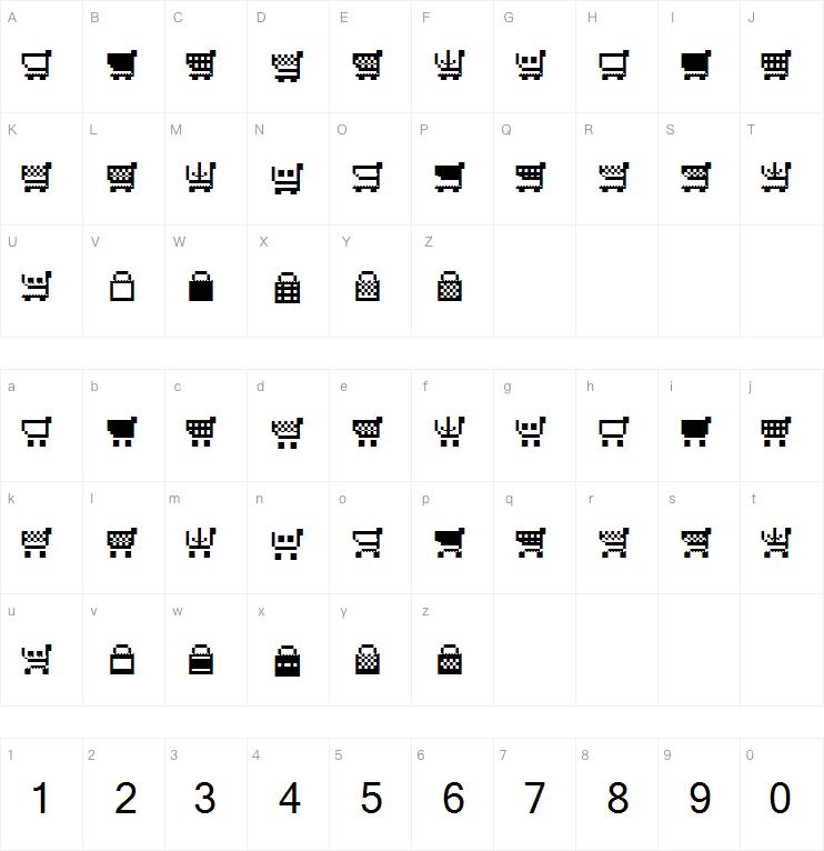 Btd Cart-O-Grapher字体