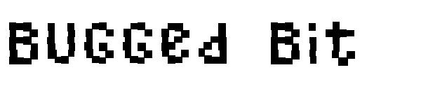 Bugged Bit字体