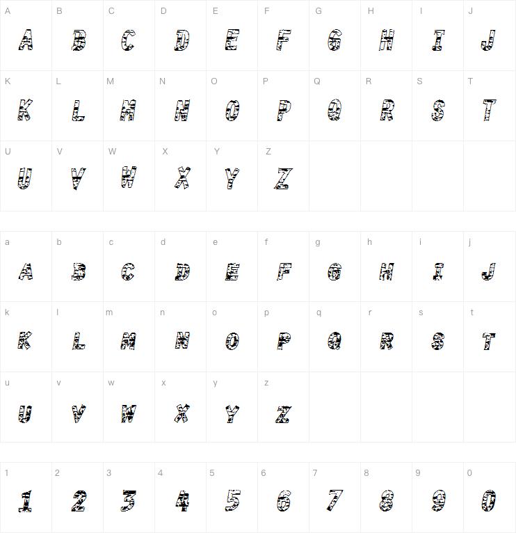 Burn Time字体