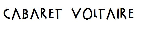 Cabaret Voltaire字体