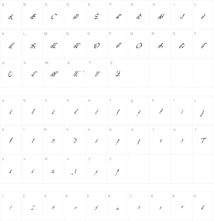 California Delights字体