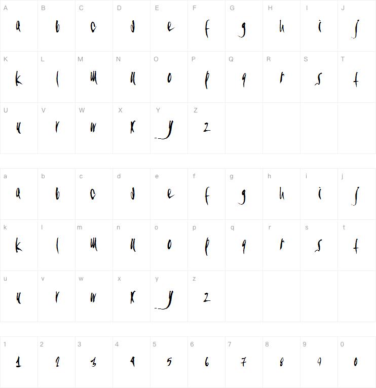 California Designs字体