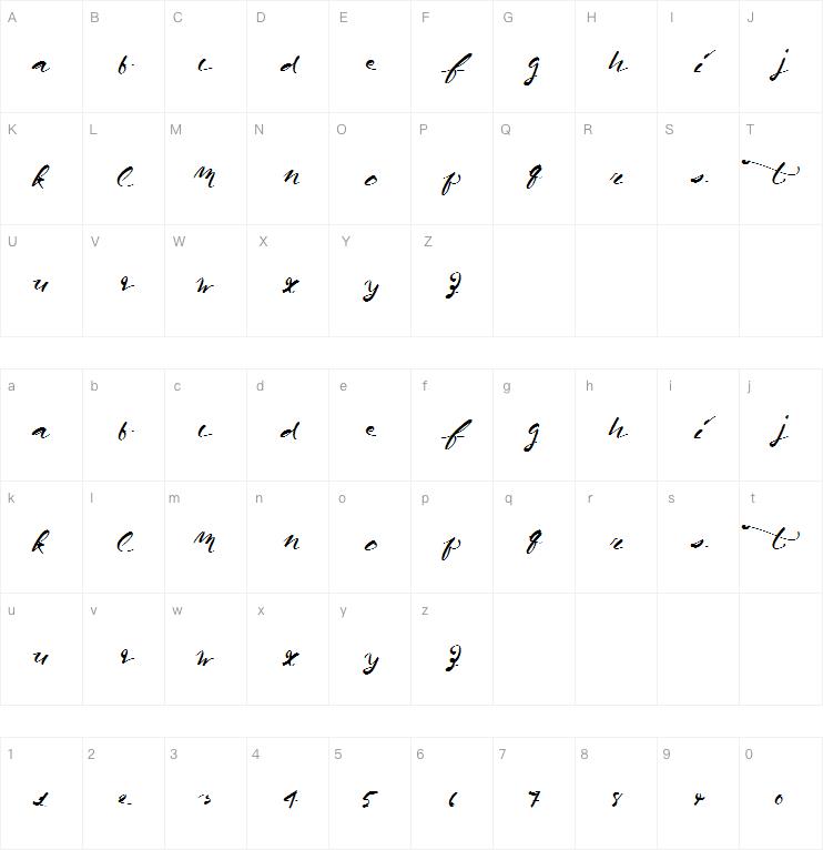 California Harvest字体