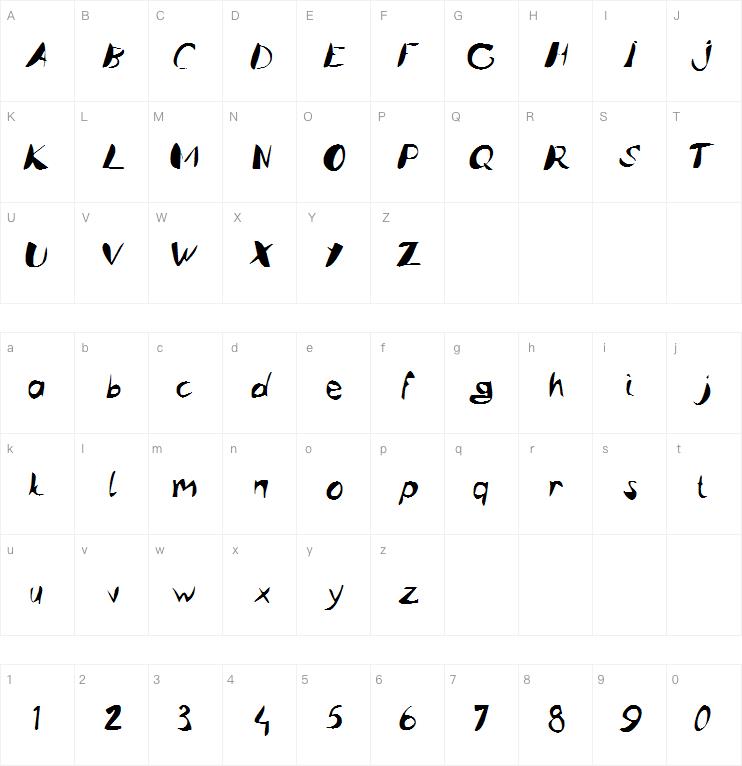 Caligstroy字体