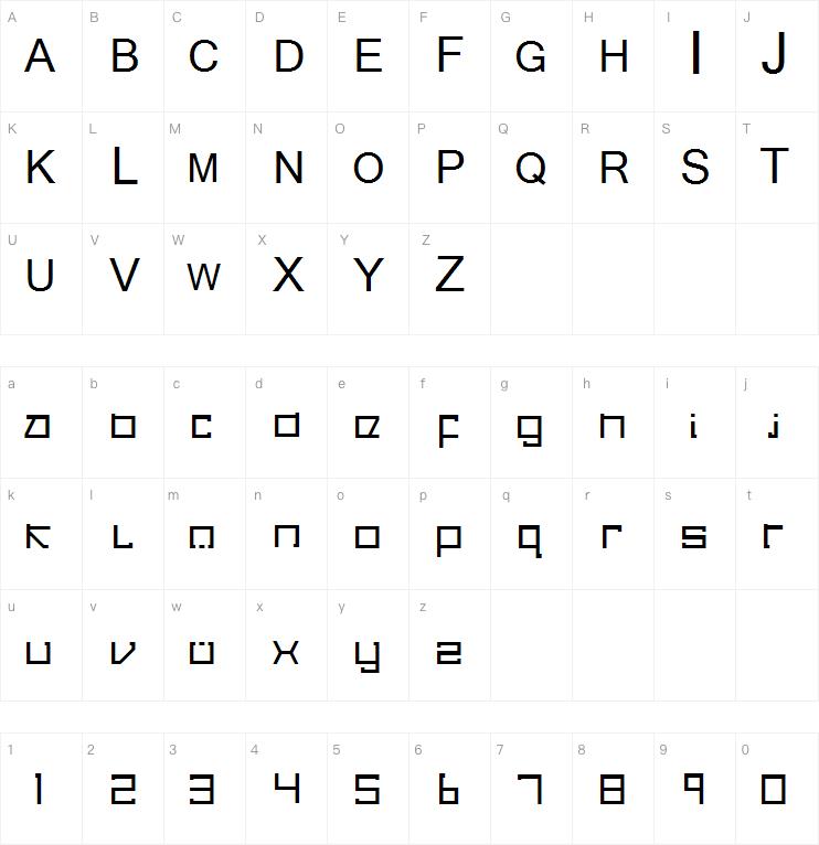 Cancranacancarnaca Redux字体