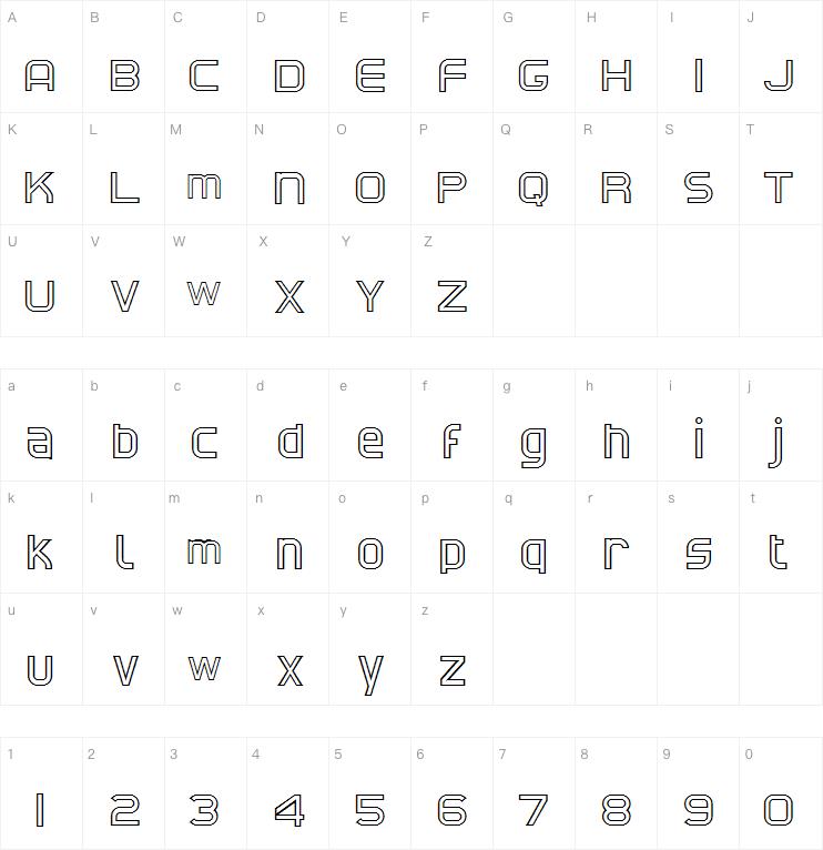 CAT North Licht字体