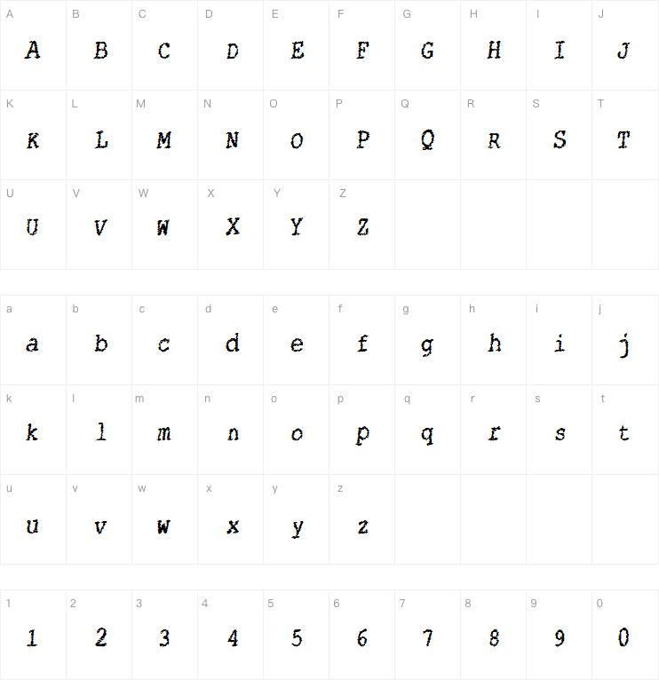 Cats String字体