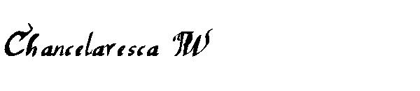Chancelaresca PW字体
