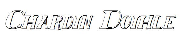 Chardin Doihle字体