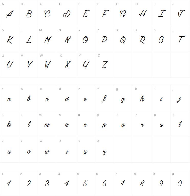 Chardons字体