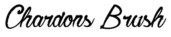 Chardons Brush字体