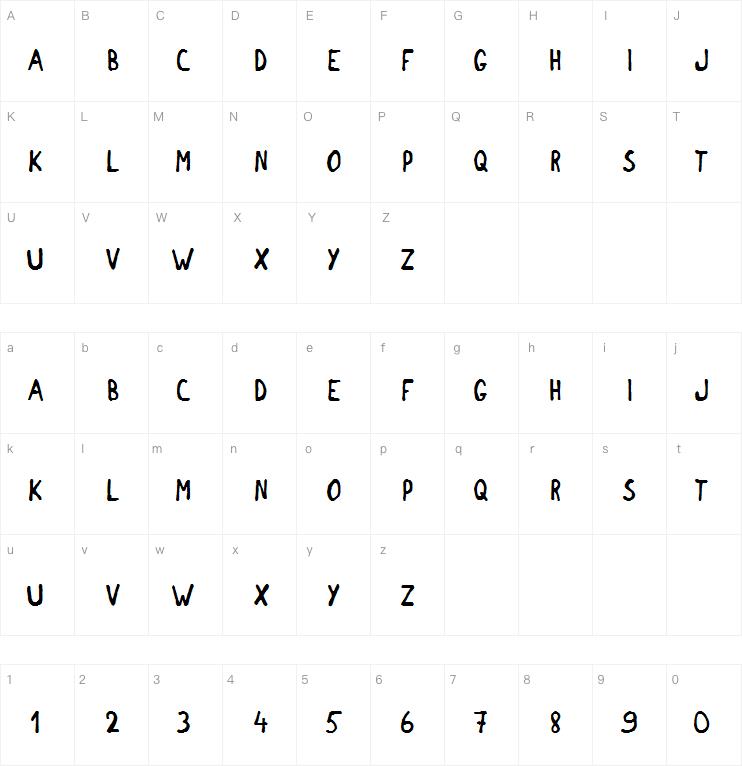 Chocolate Hippo字体