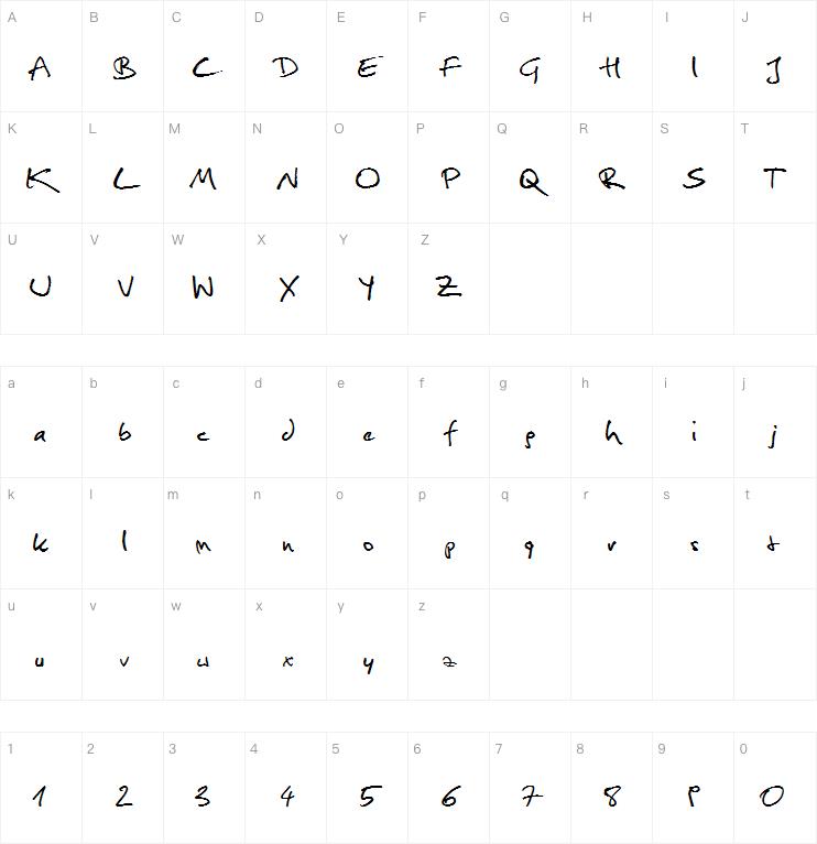 Christopher Hand字体