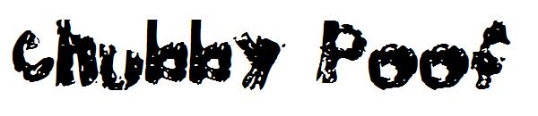 Chubby Poof字体