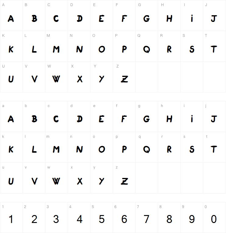 Cigogneau字体