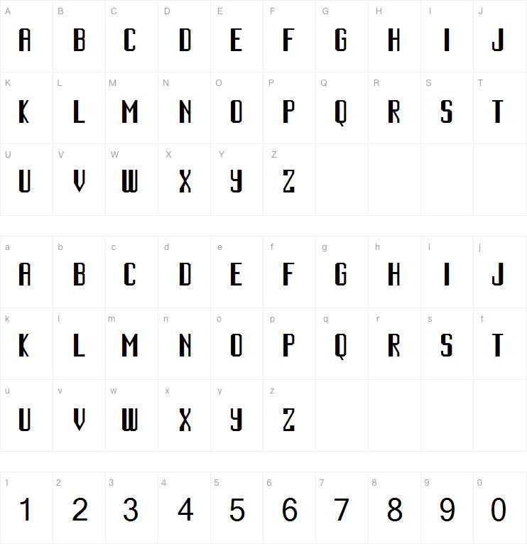 Cinematic Language字体