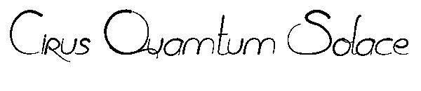 Cirus Quamtum Solace