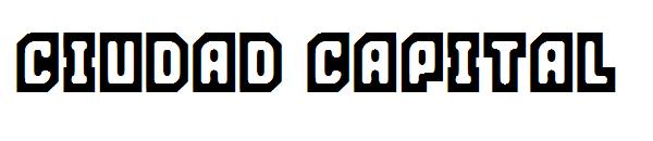 Ciudad Capital字体