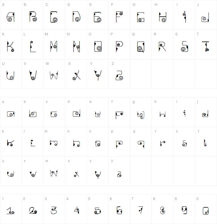 Ckellp字体