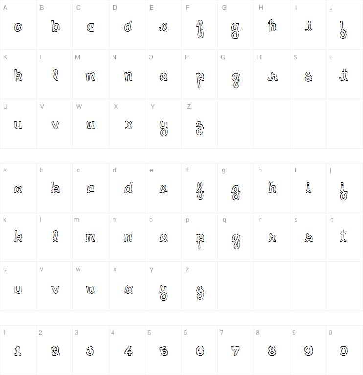 Clementine Sketch字体