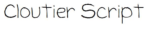 Cloutier Script